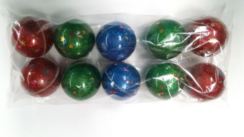 Sparkly PingPong Ball 10 pack
