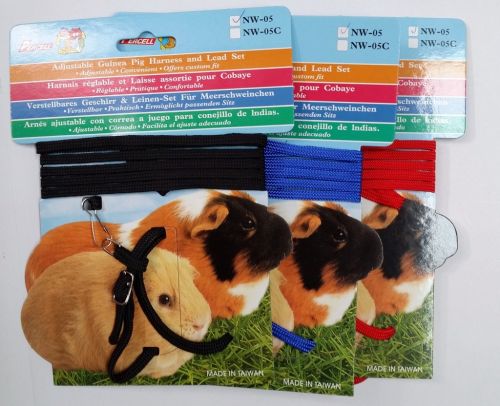 Guinea Pig Nylon Harness & Lead Set