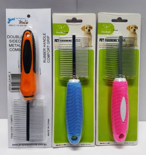 Metal Double Sided Comb