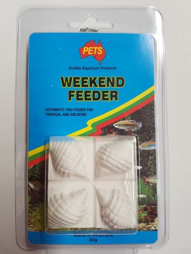 Weekend Fish Food Block