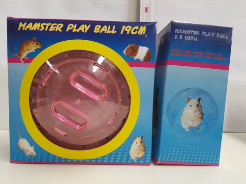 Plastic Mice/Hamster Play Ball 19cm