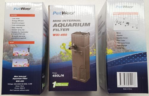 PetWorx Internal Filter 450 L/H