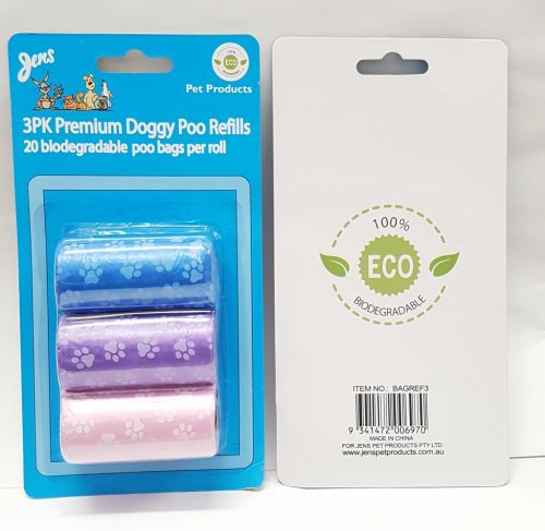 Biodegradable Poo Bags 3 pack