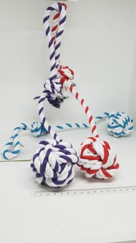 Cotton Rope Ball on Tug Rope