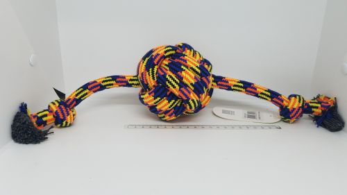 BALL Cotton Knotted Rope 12cm Rope Bone 45cm