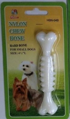 Hard Nylon Chew Bone 4.5inch Long