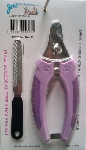 Large Nail Clipper and File Set