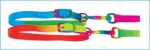 Collar & Lead Set Rainbow