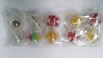 Clear Ball spin toy 10 pack