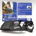 Dog Muzzle Nylon with Velcro adjustable