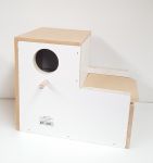 Nest Box L Shape - H250mm-140mm- BASE 290xD185mm- hole on left side