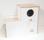 Nest Box L Shape - Height 250mm-140mm- BASE 290xD185mm Hole right side