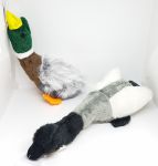 Plush Wild Wood Duck Squeaky Dog Toy 32cm