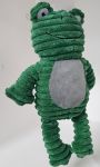 Plush Green Frog Squeaky Toy 26cm