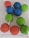 Solid Rubber Ball 50mm Pack 10