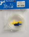 Jens 2.5 metres airline 1" airstone 2 Taps 1 T piece