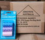 Jens Biodegradable Dog Poo Bags 3 Rolls x 20 Bags BOX 24