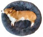 Dog Bed Round 60cm diameter Grey Only
